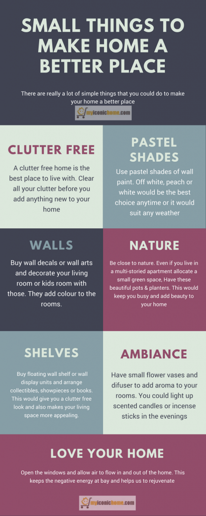 Small things to make your home a better place